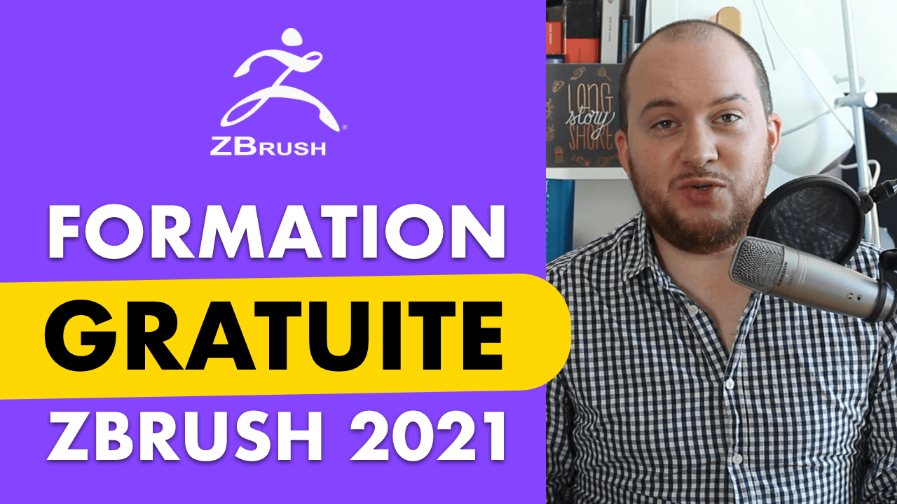 bannière formation gratuite zbrush 2021