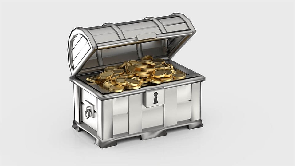coffre-zmodeler image de la création 3D d'une coffre fort avec le ZModeler sur ZBrush